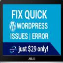 Fix WordPress Issues Only $29 logo